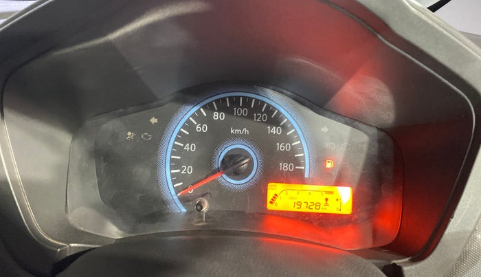 2017 Datsun Redi Go T (O), Petrol, Manual, 19,725 km, Odometer Image