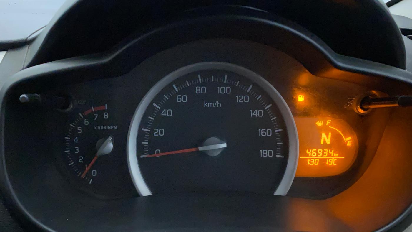 2015 Maruti Celerio ZXI AMT, Petrol, Automatic, 46,983 km, Odometer Image