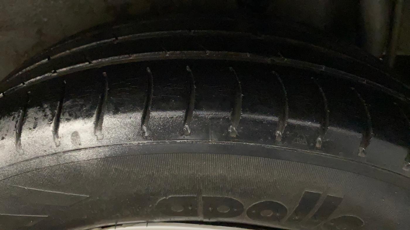 2015 Maruti Celerio ZXI AMT, Petrol, Automatic, 46,983 km, Left Rear Tyre Tread