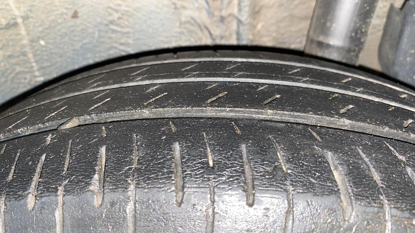 2022 Maruti IGNIS ZETA 1.2, Petrol, Manual, 83,400 km, Left Rear Tyre Tread