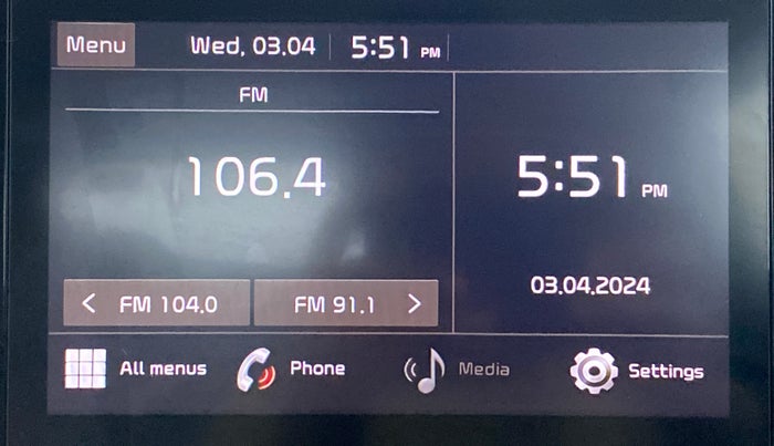 2021 KIA SELTOS HTK PLUS 1.5 DIESEL, Diesel, Manual, 29,429 km, Touchscreen Infotainment System