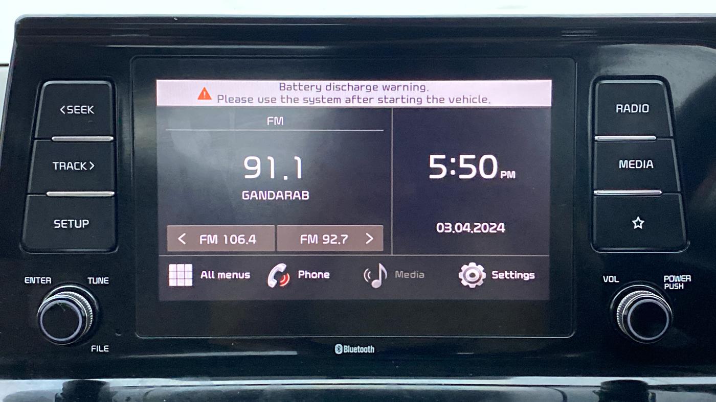2021 KIA SELTOS HTK PLUS 1.5 DIESEL, Diesel, Manual, 29,429 km, Infotainment System