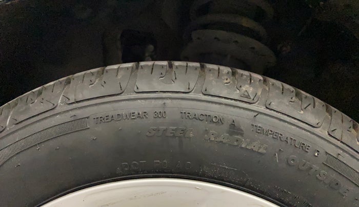 2019 Hyundai Grand i10 MAGNA 1.2 KAPPA VTVT, Petrol, Manual, 83,373 km, Left Front Tyre Tread