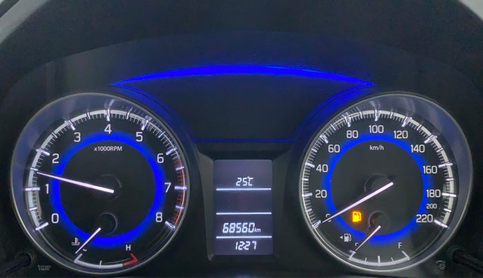 2016 Maruti Baleno DELTA PETROL 1.2, Petrol, Manual, 69,680 km, Odometer Image