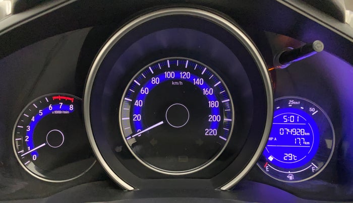 2020 Honda WR-V 1.2L I-VTEC VX MT, Petrol, Manual, 74,928 km, Odometer Image