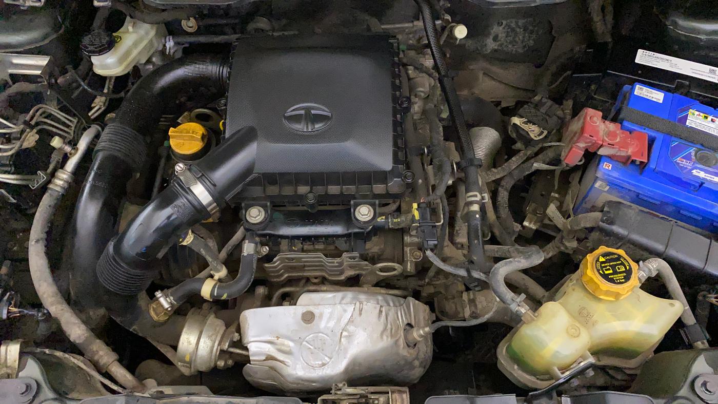 2022 Tata NEXON XM SUNROOF PETROL, Petrol, Manual, 75 km, Engine View