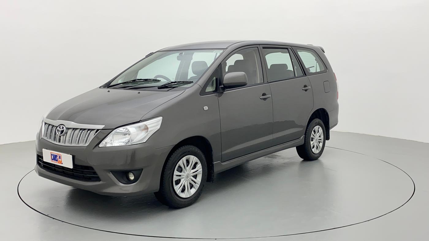 2013 Toyota Innova 2.5 GX 8 STR BS IV, Diesel, Manual, 65,187 km, Left Front Diagonal