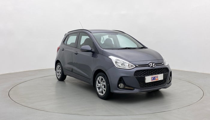 2019 Hyundai Grand i10 1.2 KAPPA SPORTZ (O), Petrol, Manual, 39,437 km, Right Front Diagonal
