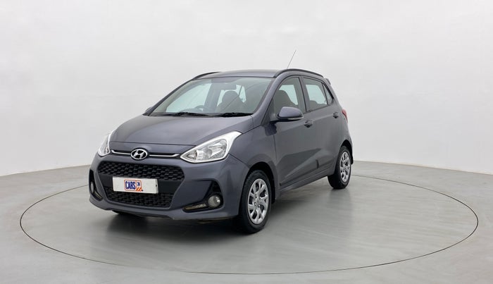 2019 Hyundai Grand i10 1.2 KAPPA SPORTZ (O), Petrol, Manual, 39,437 km, Left Front Diagonal