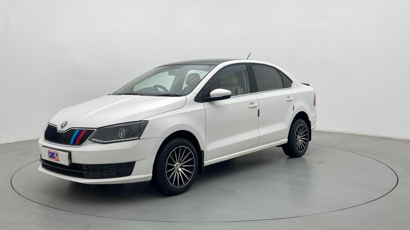 2020 Skoda Rapid ACTIVE 1.0 TSI, Petrol, Manual, 40,819 km, Left Front Diagonal