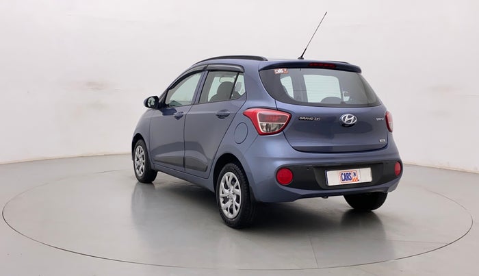 2017 Hyundai Grand i10 SPORTZ (O) 1.2 KAPPA VTVT, Petrol, Manual, 36,928 km, Left Back Diagonal