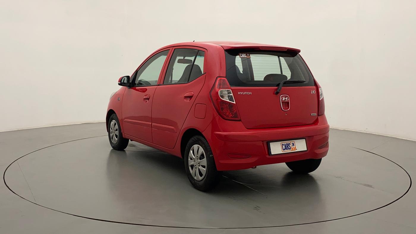 2011 Hyundai i10 SPORTZ 1.2, Petrol, Manual, 30,117 km, Left Back Diagonal
