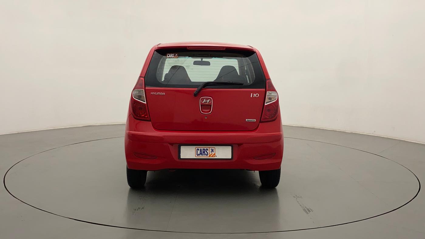 2011 Hyundai i10 SPORTZ 1.2, Petrol, Manual, 30,117 km, Back/Rear