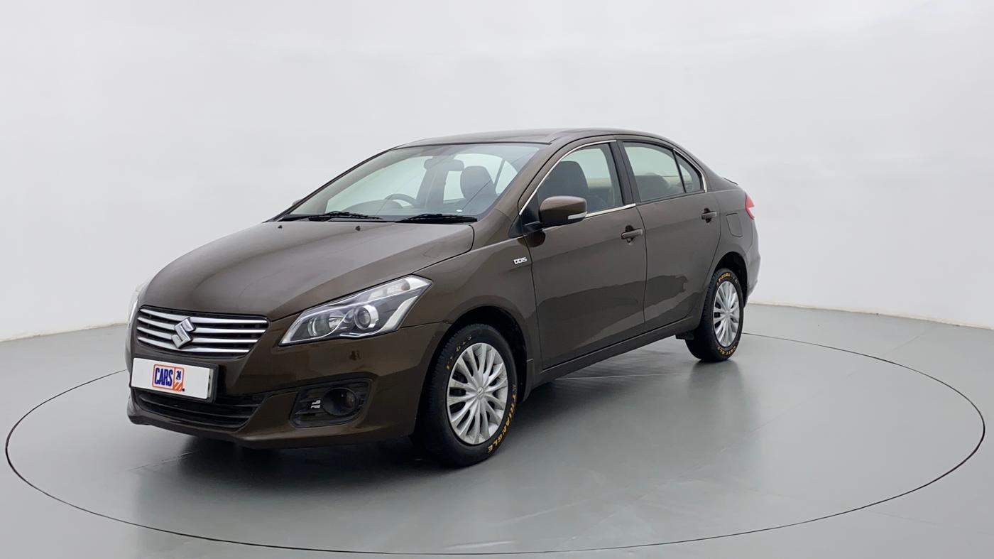 2016 Maruti Ciaz VDI+ SHVS, Diesel, Manual, 73,743 km, Left Front Diagonal