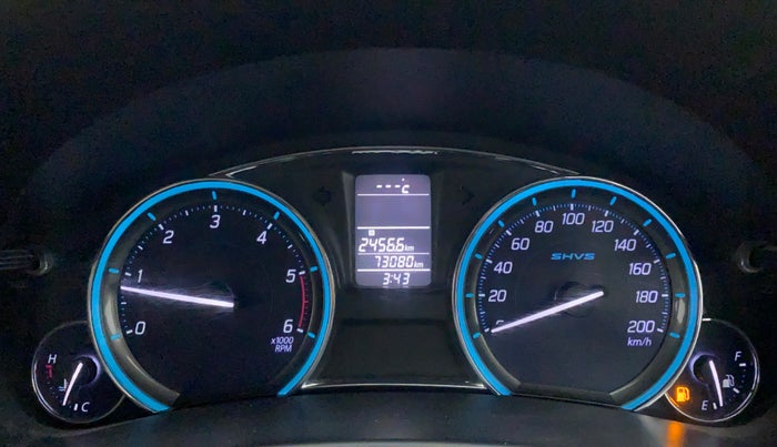2016 Maruti Ciaz VDI+ SHVS, Diesel, Manual, 73,743 km, Odometer Image