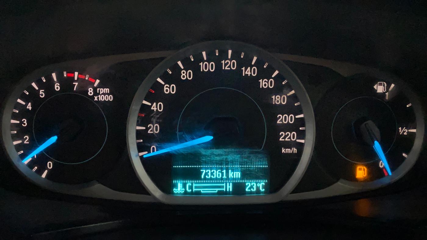 2018 Ford FREESTYLE TITANIUM 1.2 PETROL, Petrol, Manual, 73,353 km, Odometer Image