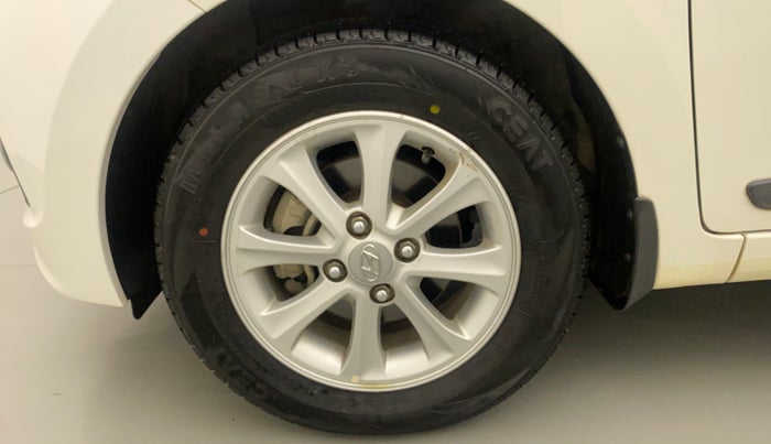 2015 Hyundai Grand i10 ASTA AT 1.2 KAPPA VTVT, Petrol, Automatic, 6,323 km, Left Front Wheel