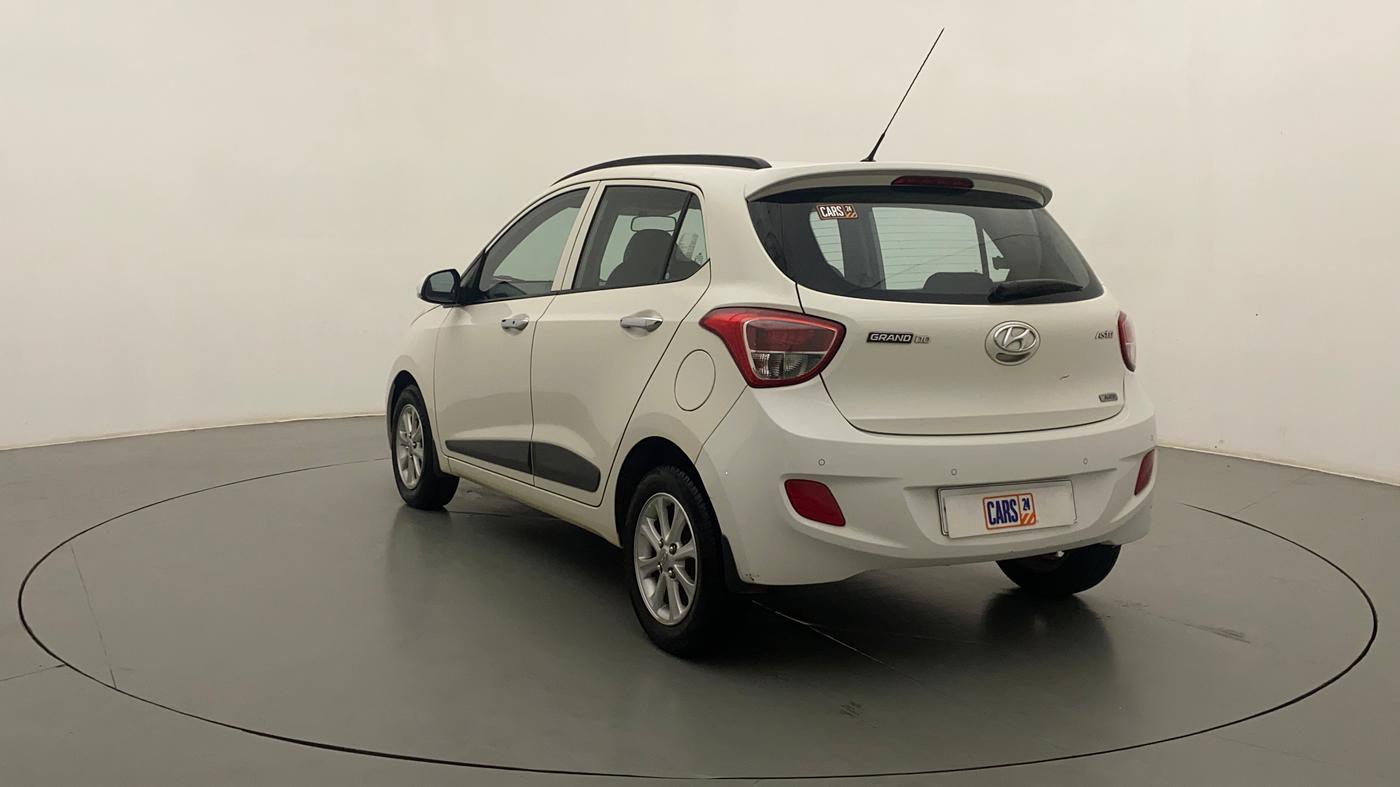 2015 Hyundai Grand i10 ASTA AT 1.2 KAPPA VTVT, Petrol, Automatic, 6,323 km, Left Back Diagonal