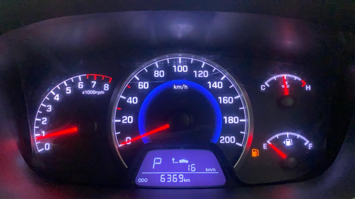 2015 Hyundai Grand i10 ASTA AT 1.2 KAPPA VTVT, Petrol, Automatic, 6,323 km, Odometer Image