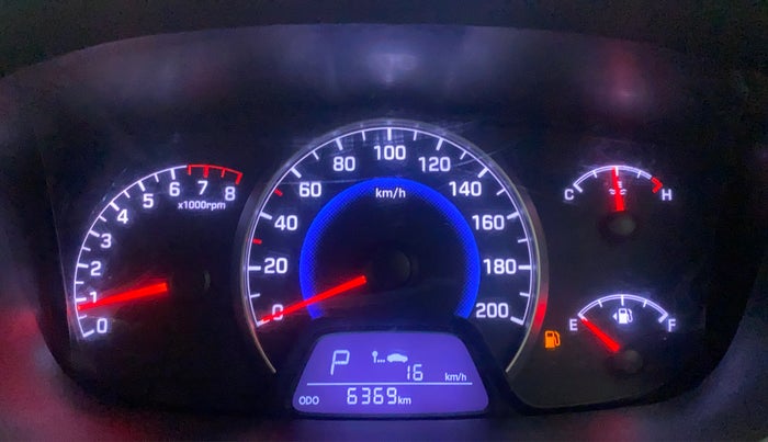 2015 Hyundai Grand i10 ASTA AT 1.2 KAPPA VTVT, Petrol, Automatic, 6,323 km, Odometer Image