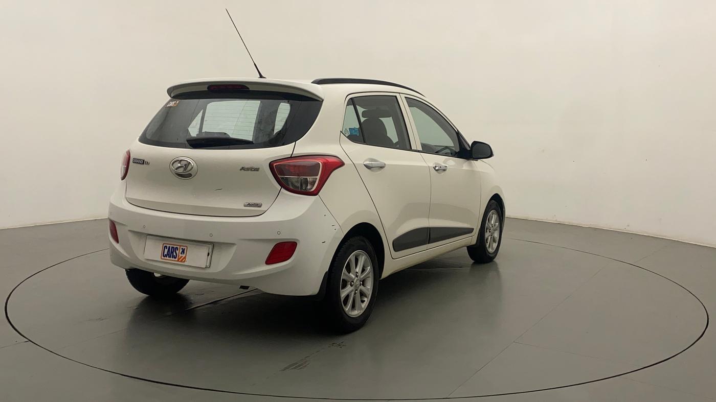 2015 Hyundai Grand i10 ASTA AT 1.2 KAPPA VTVT, Petrol, Automatic, 6,323 km, Right Back Diagonal
