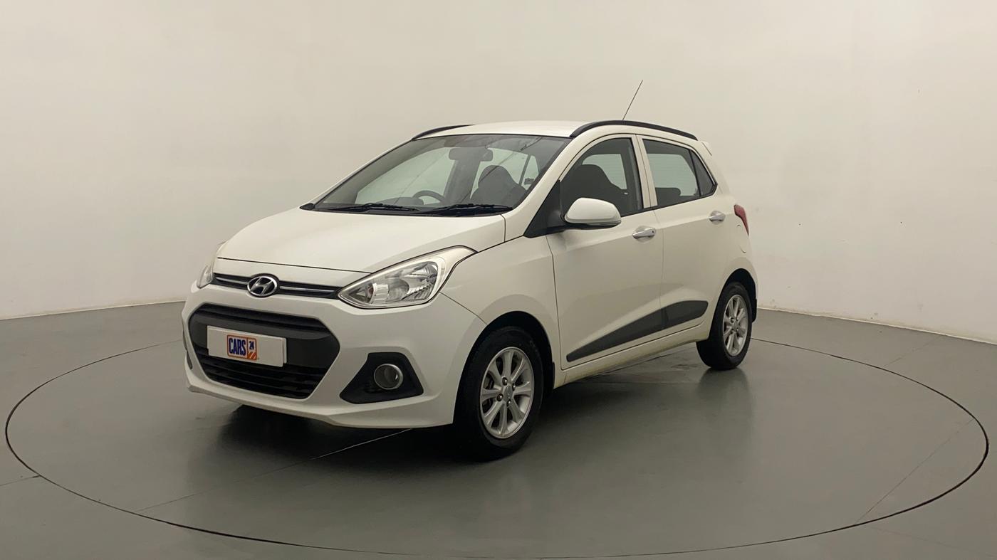 2015 Hyundai Grand i10 ASTA AT 1.2 KAPPA VTVT, Petrol, Automatic, 6,323 km, Left Front Diagonal
