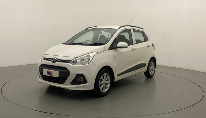 2015 Hyundai Grand i10 ASTA AT 1.2 KAPPA VTVT, Petrol, Automatic, 6,323 km, Left Front Diagonal