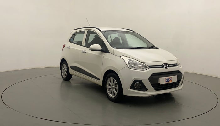 2015 Hyundai Grand i10 ASTA AT 1.2 KAPPA VTVT, Petrol, Automatic, 6,323 km, Right Front Diagonal