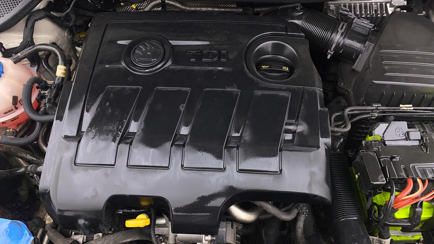 2019 Skoda Rapid AMBITION 1.5 TDI, Diesel, Manual, 52,579 km, Engine View