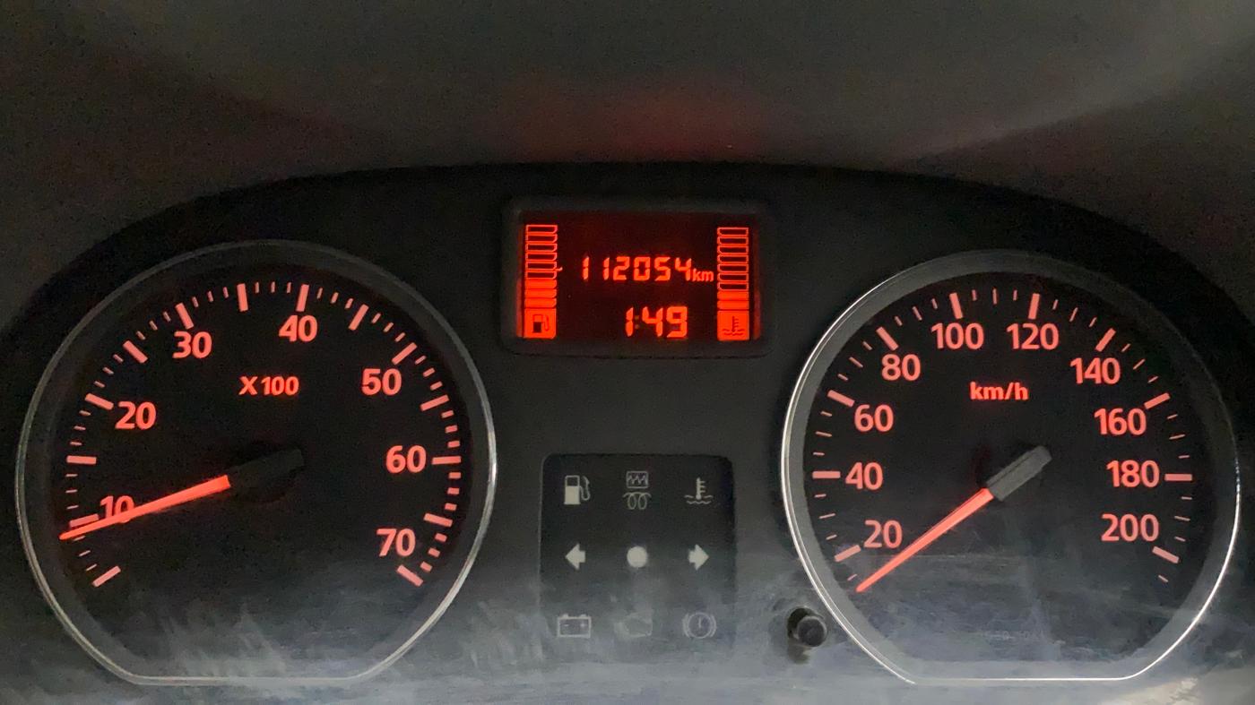 2014 Nissan Terrano XV D THP 110 PS, Diesel, Manual, 1,12,051 km, Odometer Image
