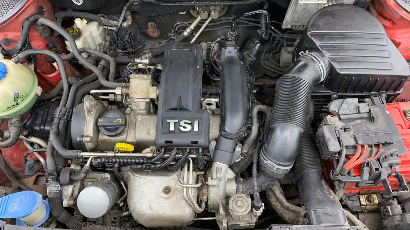 2016 Volkswagen Polo GT TSI AT, Petrol, Automatic, 74,341 km, Engine View