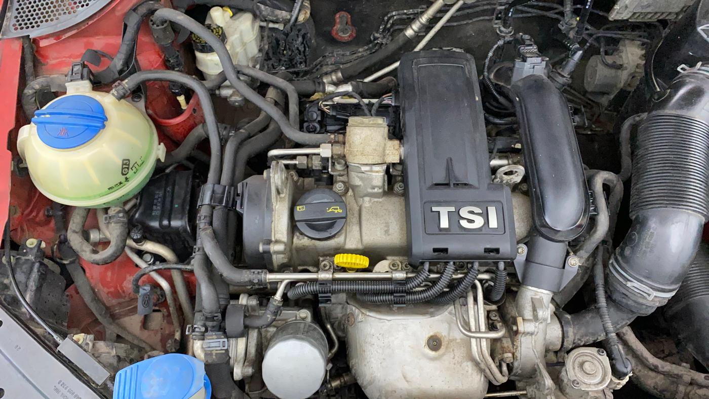 2016 Volkswagen Polo GT TSI AT, Petrol, Automatic, 74,341 km, Engine View - Right