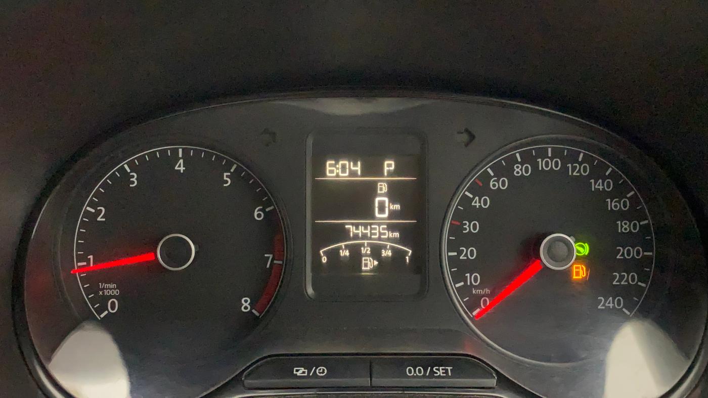 2016 Volkswagen Polo GT TSI AT, Petrol, Automatic, 74,341 km, Odometer Image