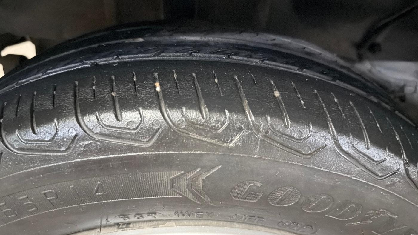 2022 Tata Tiago XT CNG, CNG, Manual, 51,068 km, Right Rear Tyre Tread