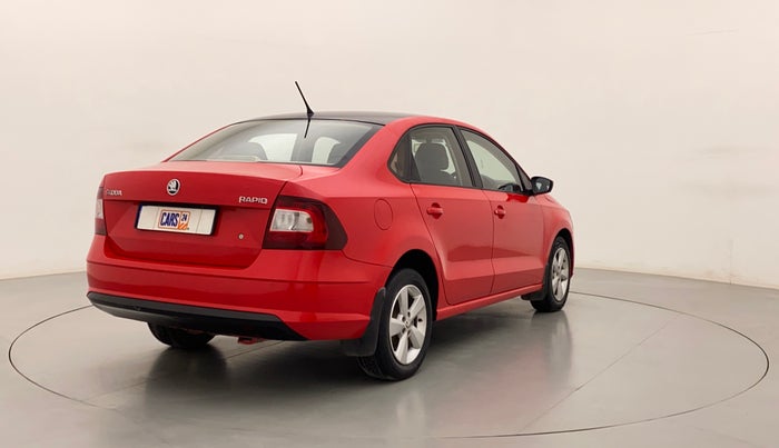 2017 Skoda Rapid AMBITION 1.6 MPI MT, Petrol, Manual, 1,01,424 km, Right Back Diagonal