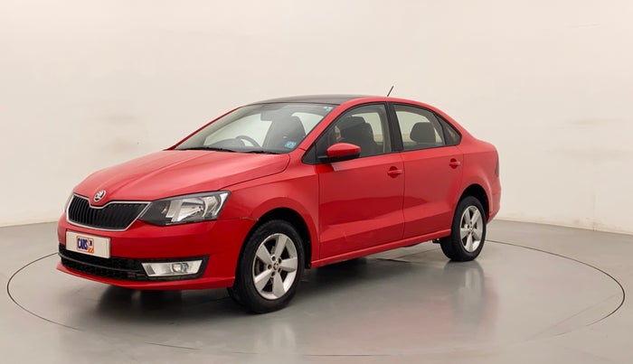 2017 Skoda Rapid AMBITION 1.6 MPI MT, Petrol, Manual, 1,01,424 km, Left Front Diagonal