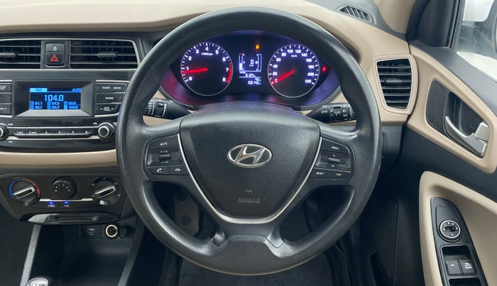 2019 Hyundai Elite i20 MAGNA PLUS 1.2, Petrol, Manual, 1,08,140 km, Steering Wheel Close Up