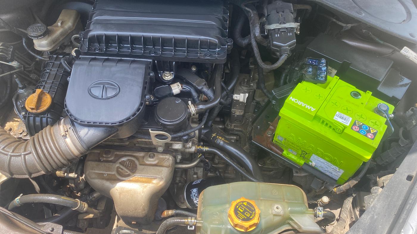2019 Tata Tiago XZA PLUS PETROL, Petrol, Automatic, 78,371 km, Engine View - Left