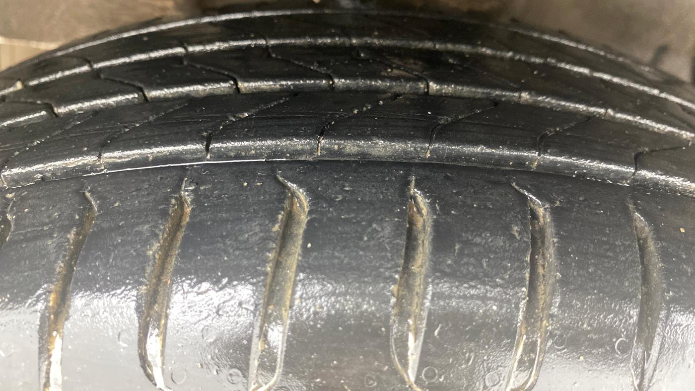 2019 Tata Tiago XZA PLUS PETROL, Petrol, Automatic, 78,371 km, Right Rear Tyre Tread