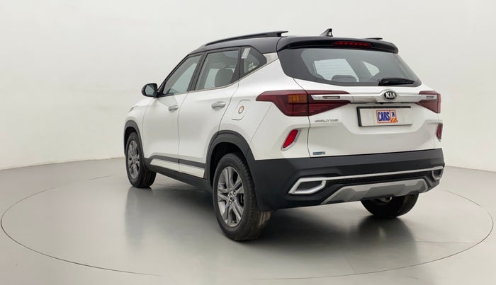 2019 KIA SELTOS HTX AT PETROL, Petrol, Automatic, 17,617 km, Left Back Diagonal