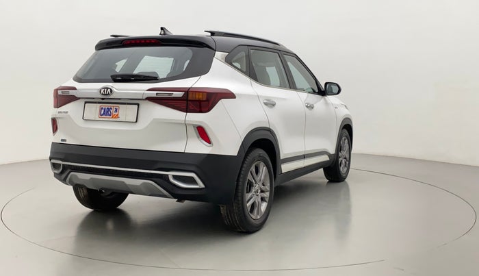 2019 KIA SELTOS HTX AT PETROL, Petrol, Automatic, 17,617 km, Right Back Diagonal