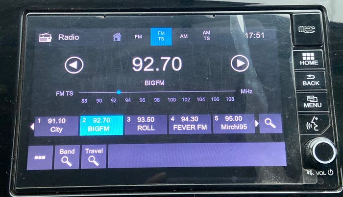 2019 Honda City 1.5L I-VTE V CVT, Petrol, Automatic, 72,120 km, Touchscreen Infotainment System