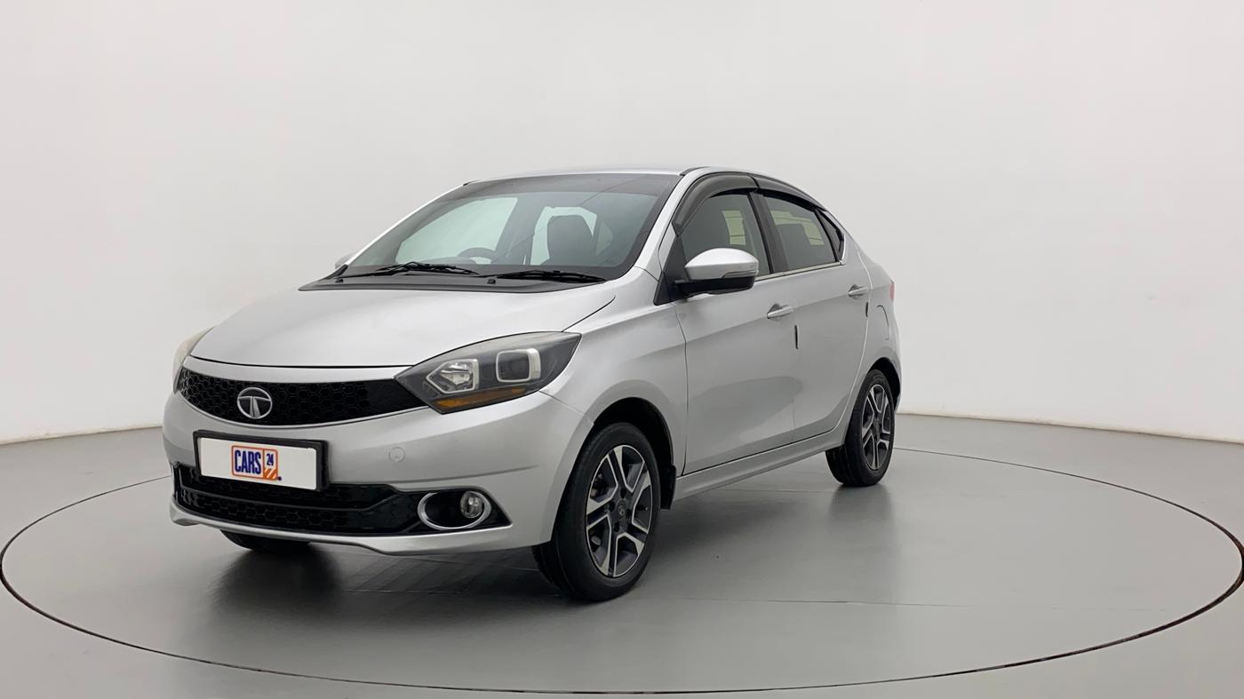 2018 Tata TIGOR XZ (O) PETROL, CNG, Manual, 51,525 km, Left Front Diagonal