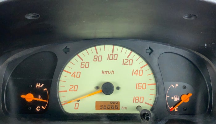 2009 Maruti Alto LXI, Petrol, Manual, 36,141 km, Odometer Image