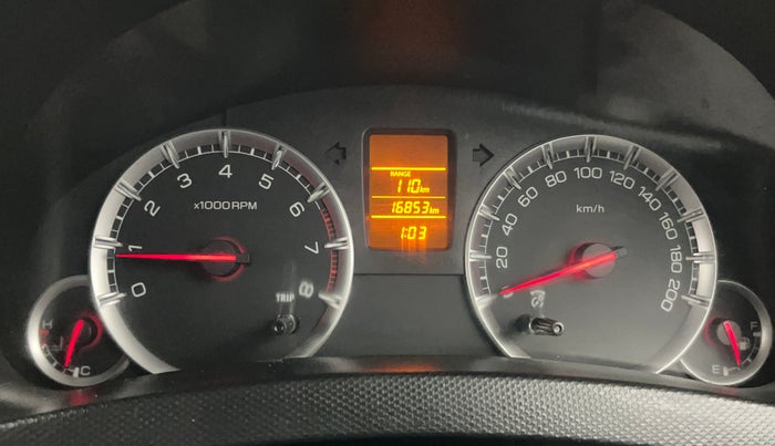 2015 Maruti Swift VXI, Petrol, Manual, 16,819 km, Odometer Image
