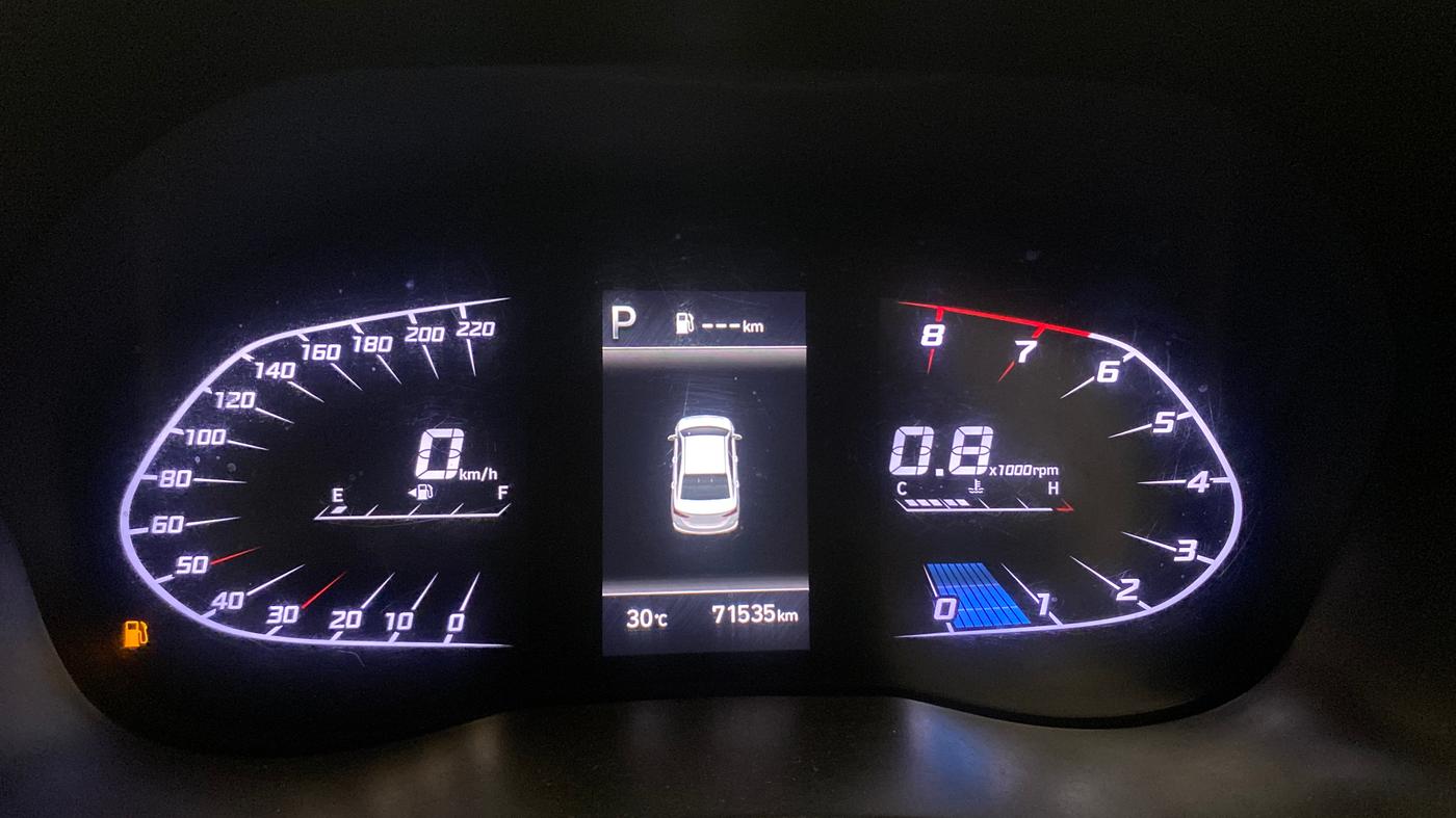 2022 Hyundai Verna SX (O) 1.0 TURBO DCT, Petrol, Automatic, 71,522 km, Odometer Image