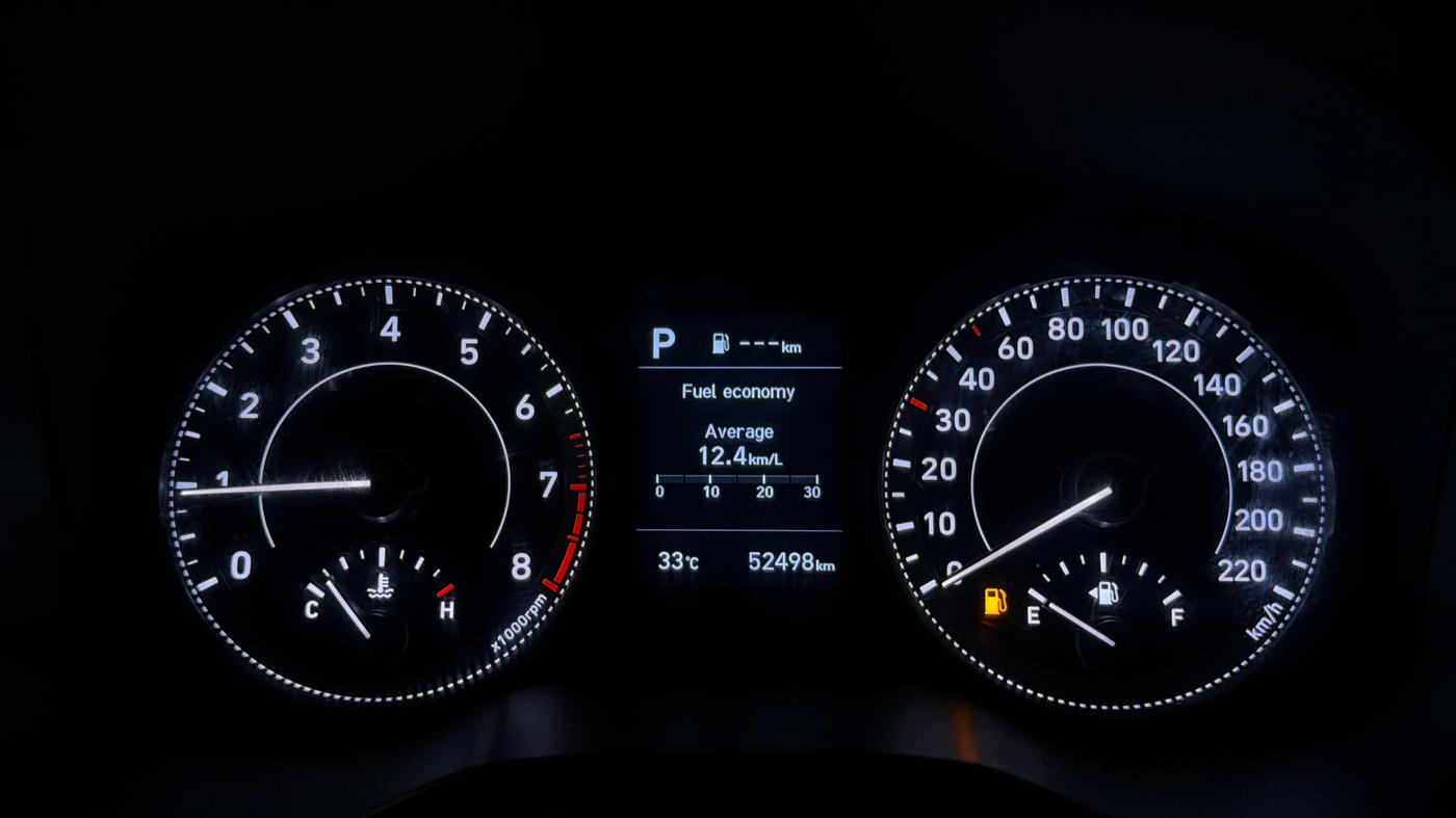 2020 Hyundai VENUE SX PLUS 1.0 TURBO DCT, Petrol, Automatic, 52,453 km, Odometer Image