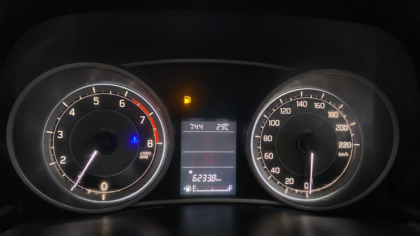 2017 Maruti Dzire ZXI PLUS, Petrol, Manual, 24,046 km, Odometer Image