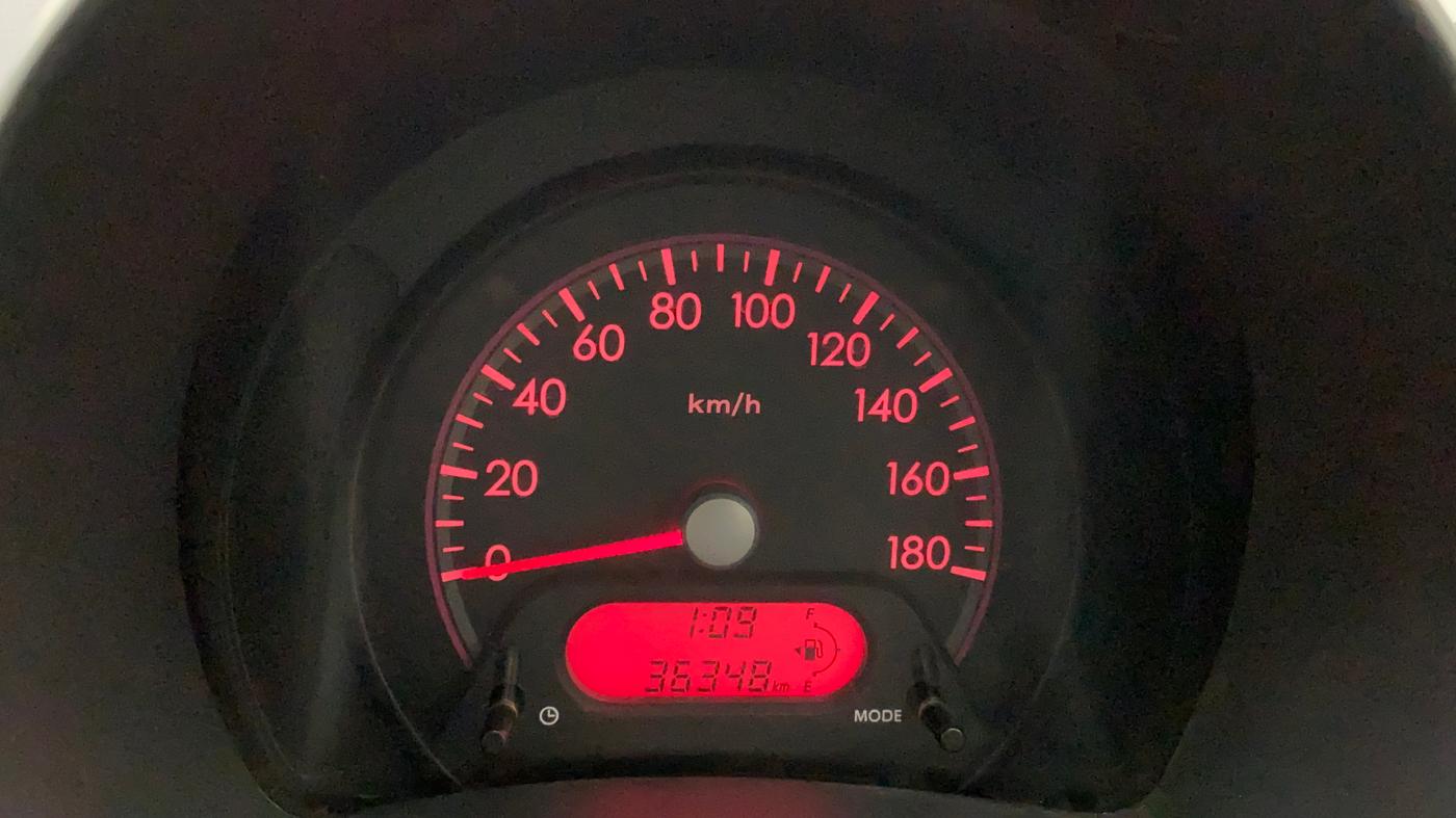 2012 Maruti A Star VXI, Petrol, Manual, 36,348 km, Odometer Image