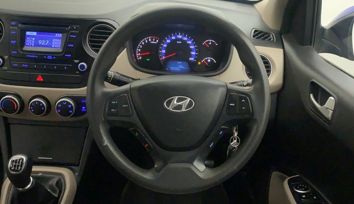 2014 Hyundai Xcent S 1.2, Petrol, Manual, 55,448 km, Steering Wheel Close Up